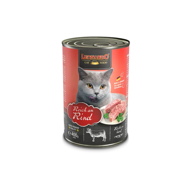 Leonardo Rich in beef 400g