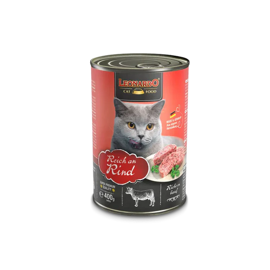 Leonardo Rich in beef 400g
