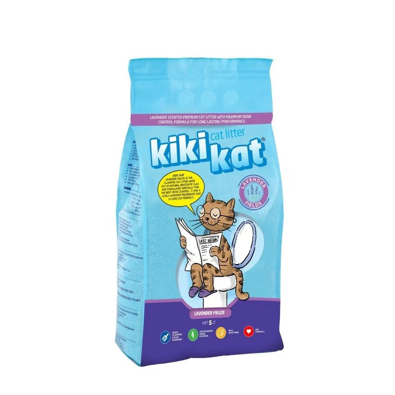 Kiki Kat Cat Litter 5L Lavender