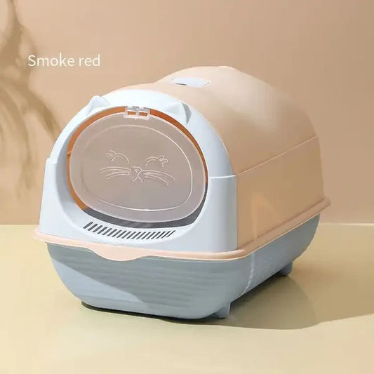 Cat Litter box in a practical holder cat toilet ( DESIGN CAT)