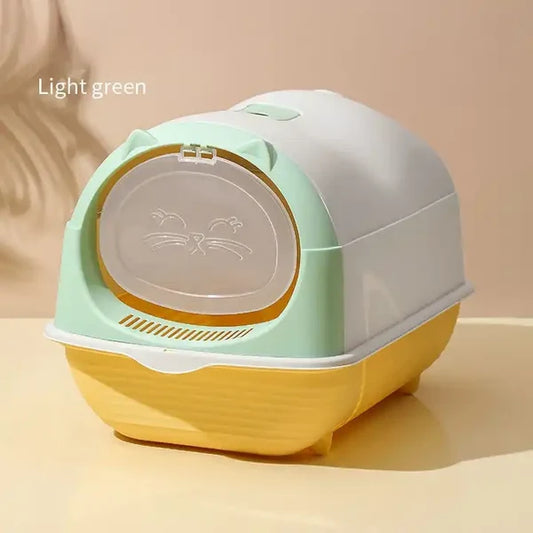 Cat Litter box in a practical holder cat toilet ( DESIGN CAT)