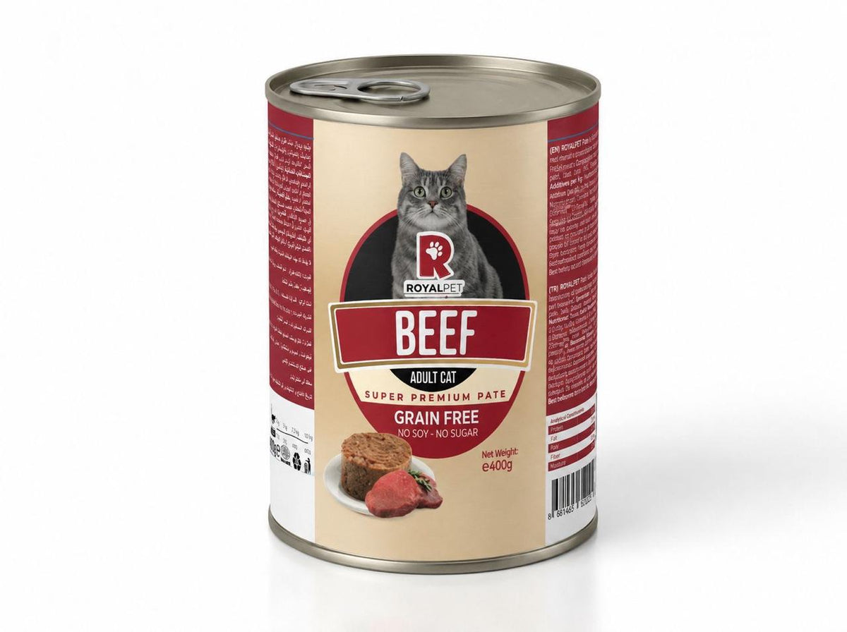 Royal Pet Super Premium Pâté – Beef Adult Cat 400g