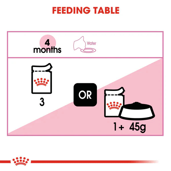 Royal Canin Kitten Thin Slices in Gravy Wet Food – 85 g Pouch (Up to 12 Months)