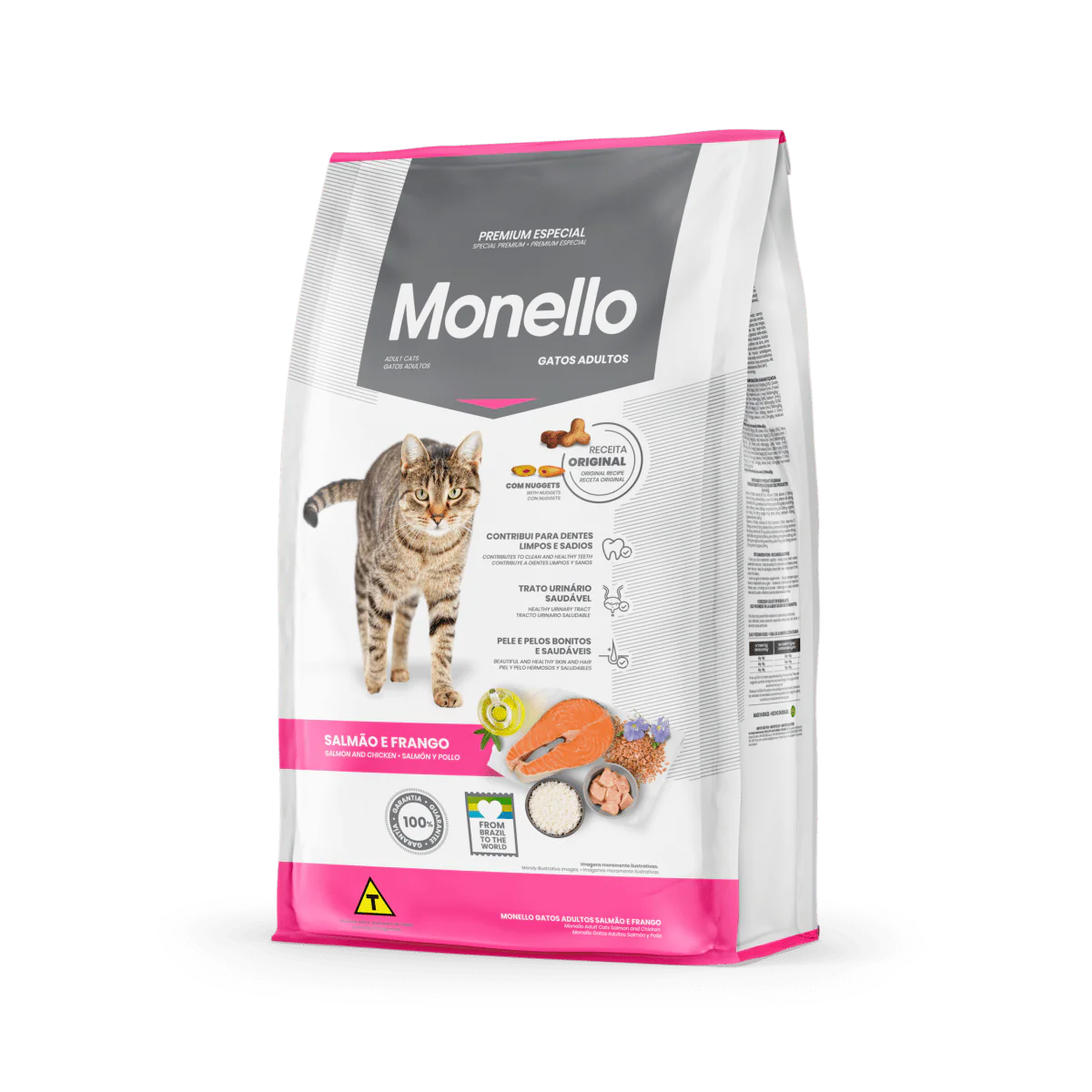 MONELLO CAT FOOD SALMON,TUNA AND CHICKEN