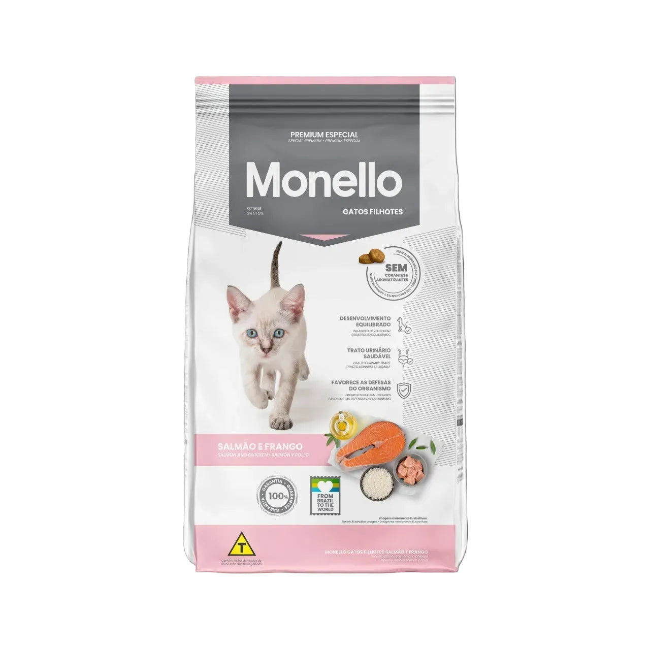Monello Kitten Salmon and Chicken 1kg