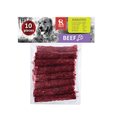 Rich Beef Chew Bones for Dogs (10 pieces)