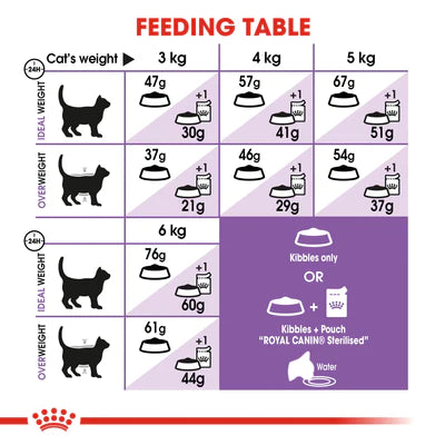 Royal Canin Sterilised 37 Dry Food – (Neutered Adult Cats)