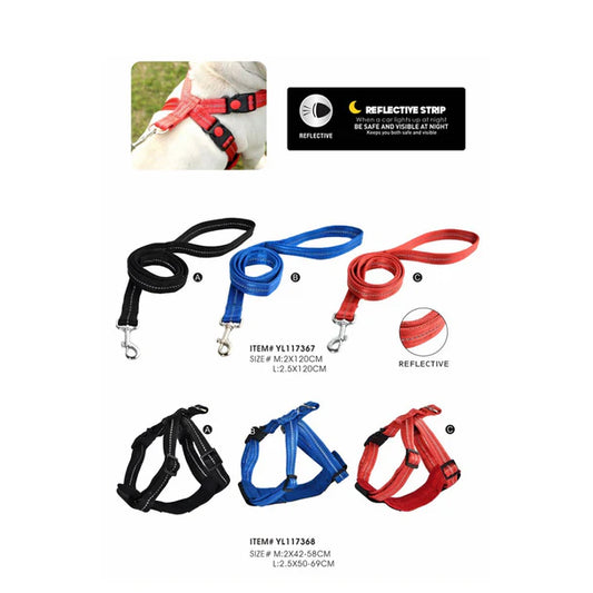 Naomi Pet Leash YL117367-L YL117368 Red