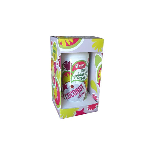 pets republic dry shampoo powder for cat and dog scent 500ml (Coconut)