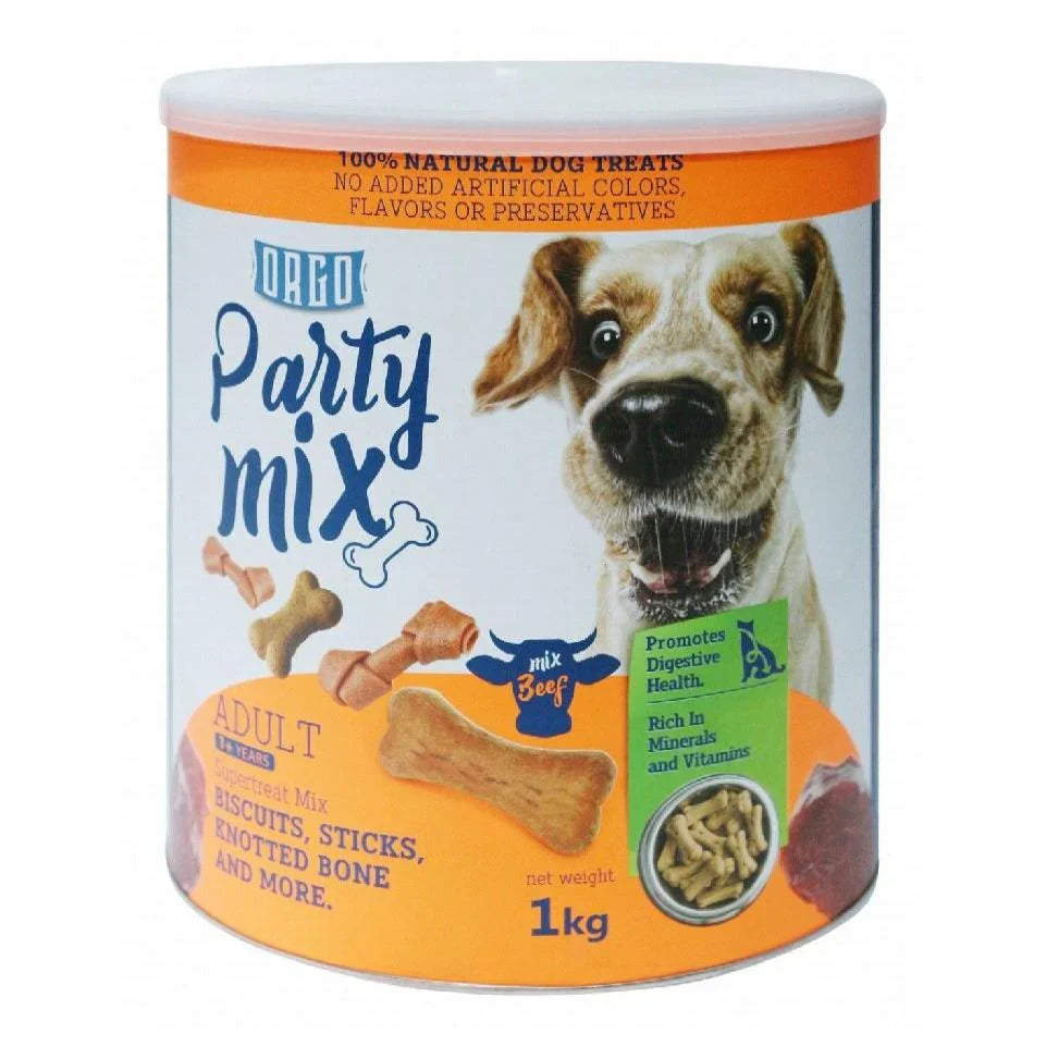 Orgo Party Mix - Beef 1 kg