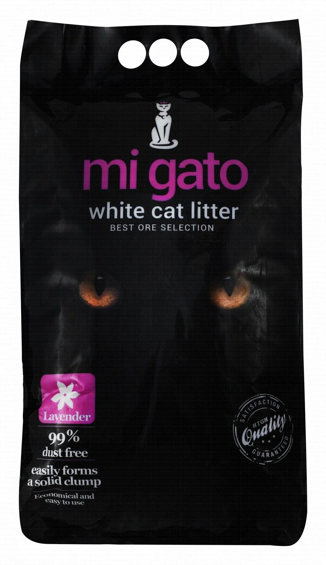 Mi Gato White Clumping Cat Litter 10L (lavender)