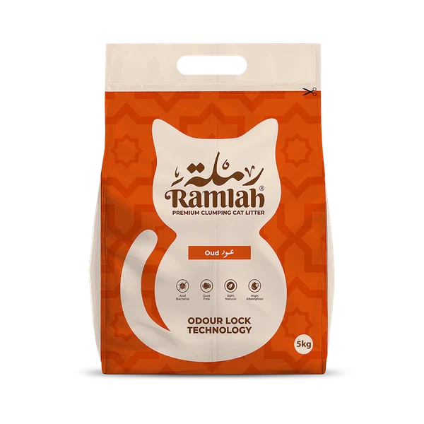Ramlah Clumping Cat Litter Oud 5kg